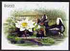 Congo 2005 Ducks with Water Lily perf m/sheet unmounted mint