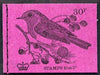 Great Britain 1971-73 Birds #3 - Robin (purple cover Oct 1971) 30p booklet complete and fine, SG DQ60