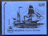Great Britain 1968-70 Ships - Sirius 4s6d booklet (May 1969) complete and fine SG LP51