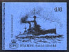 Great Britain 1968-70 Ships - Dreadnought 4s6d booklet (July 1969) complete and fine SG LP52