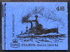 Great Britain 1968-70 Ships - Dreadnought 4s6d booklet (Sept 1969) complete and fine SG LP53