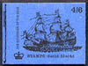 Great Britain 1968-70 Ships - Sovereign of the Seas 4s6d booklet (Oct 1970) complete and fine SG LP59