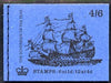 Great Britain 1968-70 Ships - Sovereign of the Seas 4s6d booklet (Aug 1970) complete and fine SG LP58