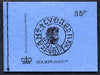 Great Britain 1973-74 British Coins #1 - Cuthred's Penny 35p booklet (Autumn 1973) complete and fine, SG DP1