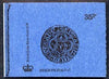 Great Britain 1973-74 British Coins #2 - Silver Groat 35p booklet (June 1974) complete and fine, SG DP3