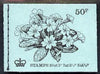 Great Britain 1971-72 British Flowers #2 - Primrose 50p booklet (May 1971) complete and fine, SG DT2