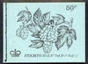Great Britain 1971-72 British Flowers #4 - Hop 50p booklet (Nov 1971) complete and fine, SG DT4