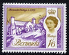 Bermuda 1962-68 Cottage of 1705 1s6d (from def set) unmounted mint, SG 173