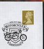 Postmark - Great Britain 2005 cover celebrating Mororcycles with illustrated Birmingham cancel (showing a BSA)