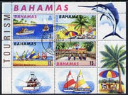 Bahamas 1969 Tourism perf m/sheet fine cds used, SG MS 337