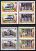 St Vincent 1985 Flour Milling set of 4 each in unmounted mint imperf pairs (SG 928-31var)