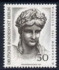 Germany - West Berlin 1967 Head from Quadriga, Brandenburg Gate 50pf unmounted mint, from Art Treasures set of 6, SG B300