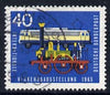 Germany - West 1965 Locomotive 'Adler' & Electric Loco 40pf fine used, from Int Transport Ex set of 7, SG 1393