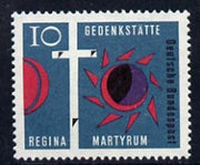 Germany - West 1963 Consecration of Regina Martyrum Church Berlin 10pf unmounted mint, SG 1311