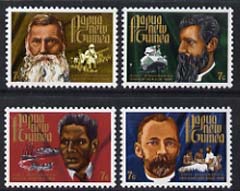 Papua New Guinea 1972 Christmas (Missionaries) set of 4 unmounted mint, SG 227-30