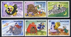 Sierra Leone 1983 Space Ark Fantasy short set to 10c unmounted mint, SG 774-79