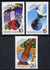 Russia 1990 Nature Conservation set of 3 unmounted mint, SG 6097-99