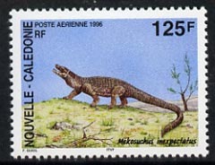New Caledonia 1996 Mekosuchus inexpectatus (crocodile) 125f unmounted mint, SG 1055