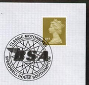 Postmark - Great Britain 2005 cover celebrating Mororcycles with illustrated Speedwell House cancel (showing BSA logo)