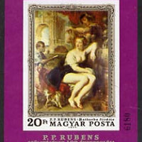 Hungary 1977 400th Birth Anniversary of Peter Paul Rubens imperf m/sheet unmounted mint, as SG MS 3117