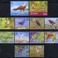 Solomon Islands 2001 Birds perf set of 12 unmounted mint, SG 976-87