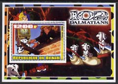 Benin 2005 Disney's 102 Dalmations #2 perf m/sheet fine cto used