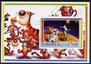 Liberia 2005 Disney's Tigger perf m/sheet #2 fine cto used