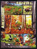 Kyrgyzstan 2004 Fauna of the World - American Forests perf sheetlet containing 6 values unmounted mint