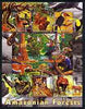 Kyrgyzstan 2004 Fauna of the World - Amazonian Forests perf sheetlet containing 6 values unmounted mint