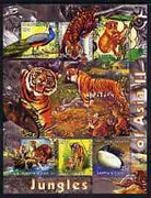 Kyrgyzstan 2004 Fauna of the World - Jungles of Asia #2 perf sheetlet containing 6 values unmounted mint