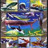 Kyrgyzstan 2004 Fauna of the World - Oceania #1 perf sheetlet containing 6 values unmounted mint