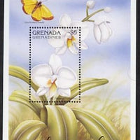 Grenada - Grenadines 1997 Orchids perf m/sheet ($5 as SG,MS2474) signed by Thomas C Wood the designer, unmounted mint