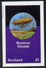Bernera 1982 Airships imperf deluxe sheet (£2 value) unmounted mint