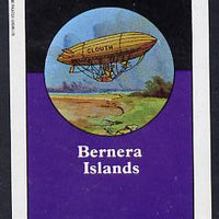 Bernera 1982 Airships imperf deluxe sheet (£2 value) unmounted mint