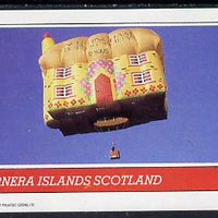 Bernera 1982 Balloons #3 (Nottinghamshire Building Society) imperf deluxe sheet (£2 value) unmounted mint