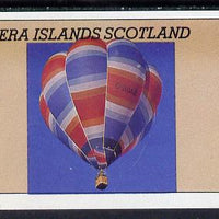 Bernera 1982 Balloons #3 imperf souvenir sheet (£1 value) unmounted mint