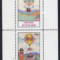 Grunay 1982 Balloons perf set of 2 values (40p & 60p) unmounted mint