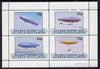 Staffa 1981 Airships #1 perf set of 4 values (10p to 75p) unmounted mint