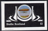 Staffa 1982 Airships #2 imperf deluxe sheet (£2 value) unmounted mint