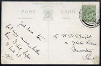 Great Britain 1911 PPC (Coronation Exhibition) used to Kent bearing KE7 1/2d with fine exhibition cancel