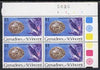 St Vincent - Grenadines 1978 Birds & their Eggs $1 corner block of 4 with wmk sideways inverted unmounted mint, SG 125w