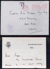 Great Britain 1974 cover and letter from Buckingham Palace with E2R on front in violet, reference to Mountbatten Reunion and signed William (probably Lt Com W B Willett OBE, MVO, DSC, RN