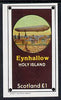 Eynhallow 1982 Airships imperf souvenir sheet (£1 value) unmounted mint