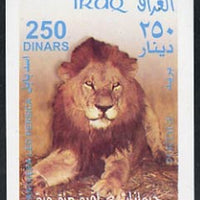 Iraq 2003 Wild Animals (Lion) perf m/sheet unmounted mint