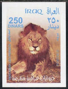 Iraq 2003 Wild Animals (Lion) perf m/sheet unmounted mint