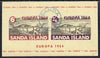 Sanda Island 1964 Europa imperf m/sheet (Europa Bridge) on buff paper cto used