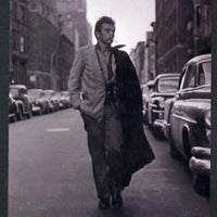 Postcard - Publicity postcard showing James Dean in black & white (BP Posters), unused and pristine