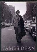 Postcard - Publicity postcard showing James Dean in black & white (BP Posters), unused and pristine