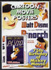 Afghanistan 2003 Walt Disney Cartoon Movie Posters #1 (Pluto) perf souvenir sheet unmounted mint