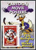 Afghanistan 2003 Walt Disney Cartoon Movie Posters #2 (Donald Duck - Fire Chief) imperf souvenir sheet unmounted mint